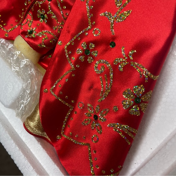 Barbie Vintage “Holiday Gift” 1998 Porcelain Doll New In Box Limited Edition - Picture 8 of 8